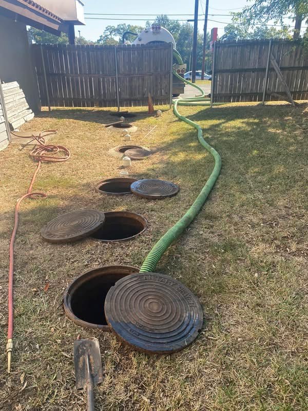 Grease trap pumping